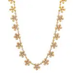 Diamond Necklace  in 18k Yellow Gold