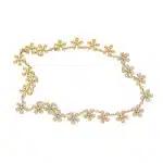Diamond Necklace  in 18k Yellow Gold