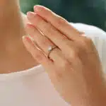 Vintage Cartier Solitaire Ring in Platinum