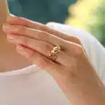Vintage Cartier Panthere Ring in Rose Gold