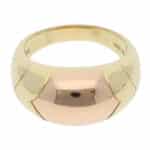 Vintage Bulgari Celtaura Ring in Yellow and Rose Gold