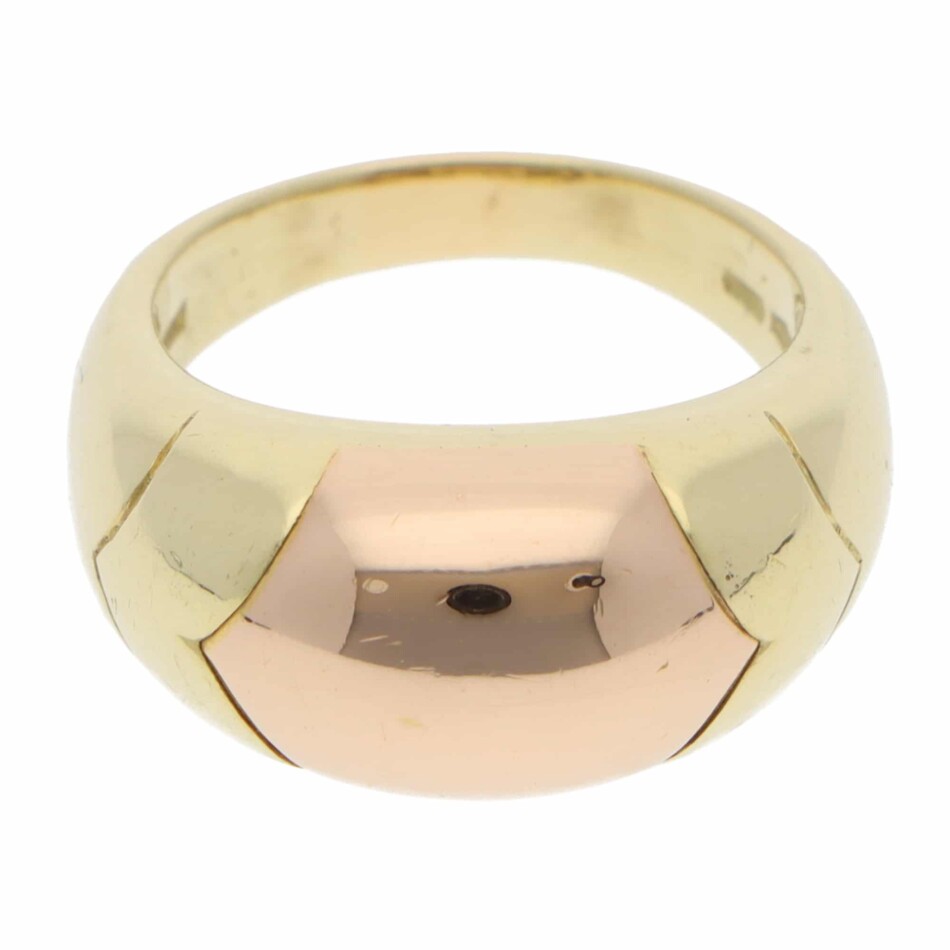 Vintage Bulgari Celtaura Ring in Yellow and Rose Gold