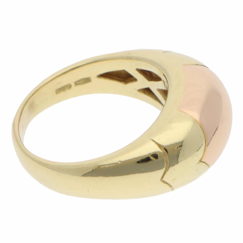 Vintage Bulgari Celtaura Ring in Yellow and Rose Gold