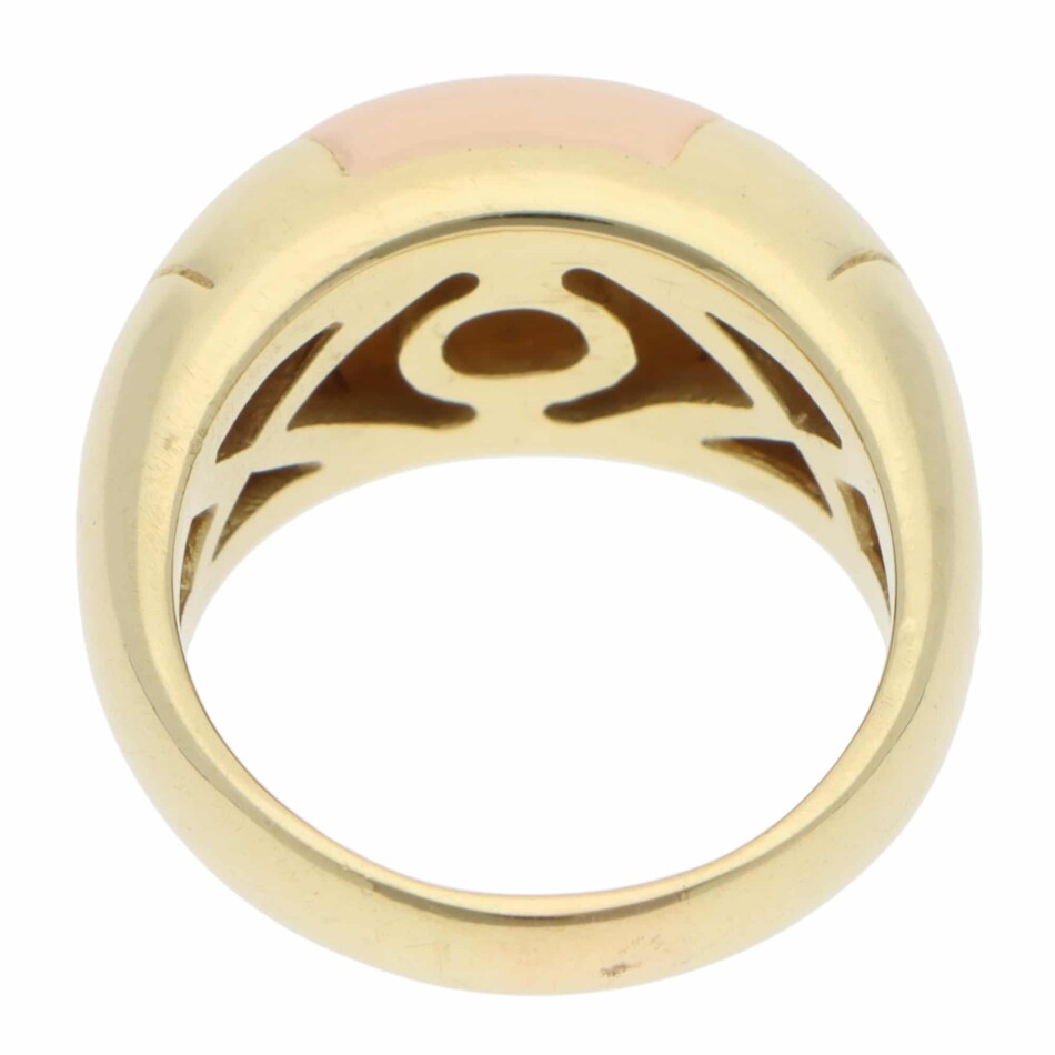 Vintage Bulgari Celtaura Ring in Yellow and Rose Gold