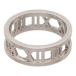 Vintage Tiffany & Co. Atlas Ring in White Gold