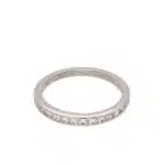 Vintage Tiffany & Co. Channel Set Diamond Half Eternity Ring