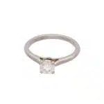 Cartier 0.35ct GIA Certified Solitaire Ring in Platinum