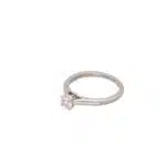 Cartier 0.35ct GIA Certified Solitaire Ring in Platinum