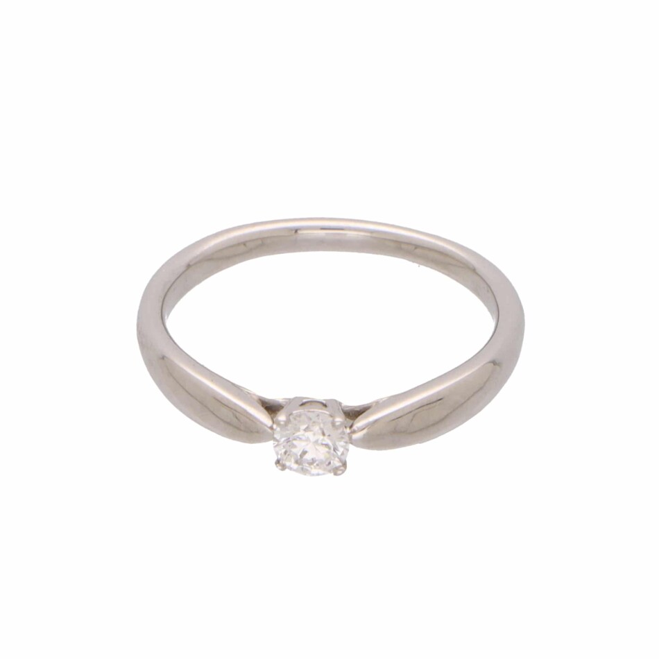Vintage Tiffany Harmony Solitaire 0.20ct Ring in Platinum