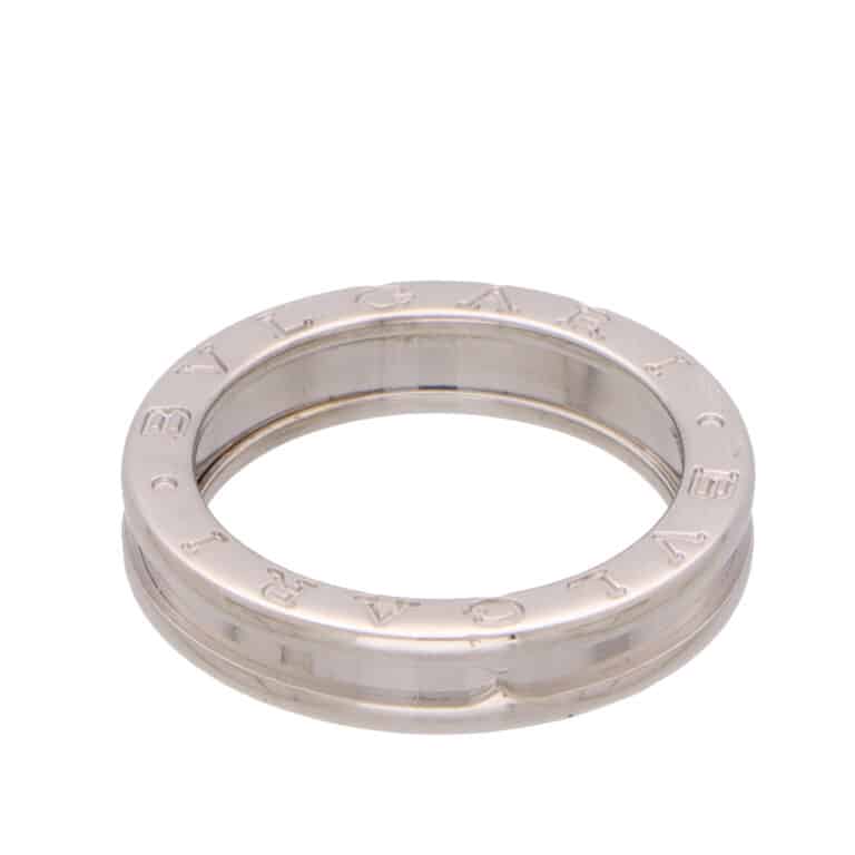 Vintage Bugari B.Zero1 Ring in 18k White Gold