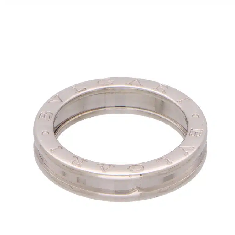 Vintage Bugari B.Zero1 Ring in 18k White Gold
