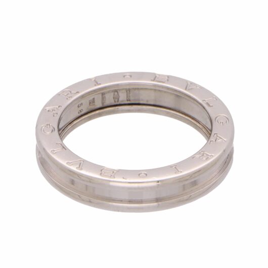 Vintage Bugari B.Zero1 Ring in 18k White Gold
