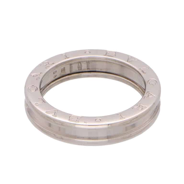 Vintage Bugari B.Zero1 Ring in 18k White Gold