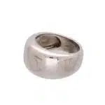 Vintage Cartier Nouvelle Vague Ring in White Gold, Size 60