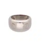 Vintage Cartier Nouvelle Vague Ring in White Gold, Size 60