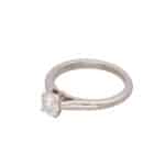 Vintage Cartier Solitaire 0.47ct Diamond Ring in Platinum