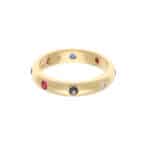 Vintage Theo Fennell Multi Stone Ring in 18k Yellow Gold