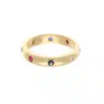 Vintage Theo Fennell Multi Stone Ring in 18k Yellow Gold