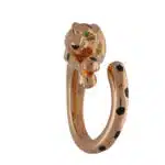 Vintage Cartier Panthere Ring in Rose Gold