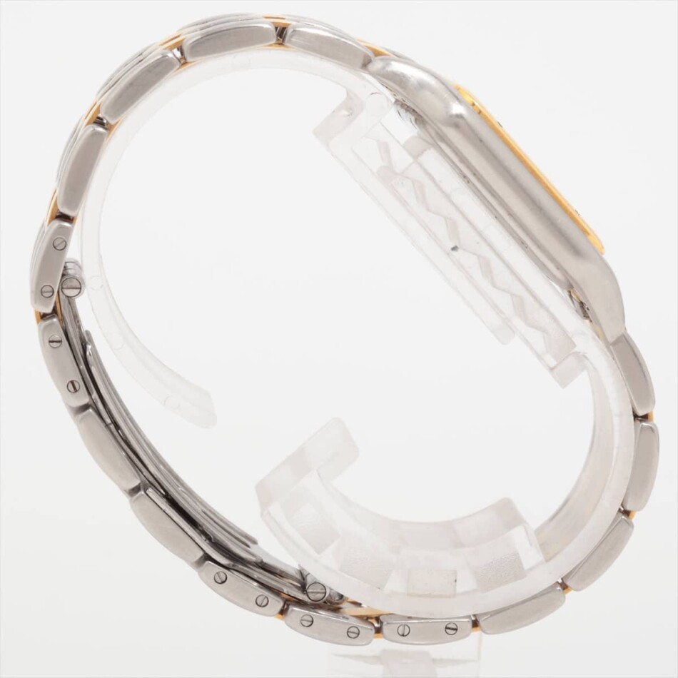 Cartier Panthere yellow gold and stainless steel wrist watch