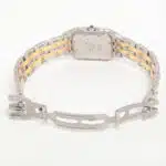 Cartier Panthere yellow gold and stainless steel wrist watch