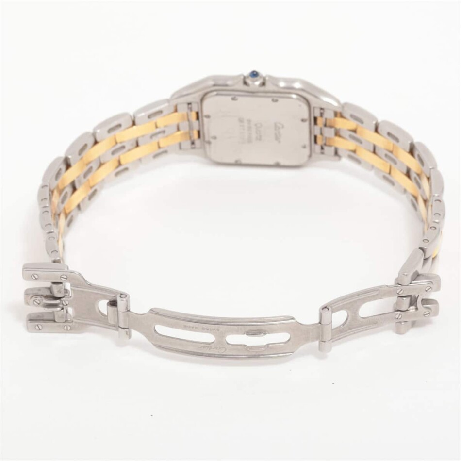 Cartier Panthere yellow gold and stainless steel wrist watch