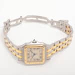 Cartier Panthere yellow gold and stainless steel wrist watch
