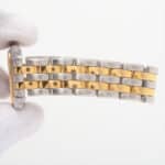 Cartier Panthere yellow gold and stainless steel wrist watch