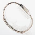 Cartier Santos Demoiselle rose gold and steel, mother of pearl