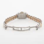 Cartier Santos Demoiselle rose gold and steel, mother of pearl