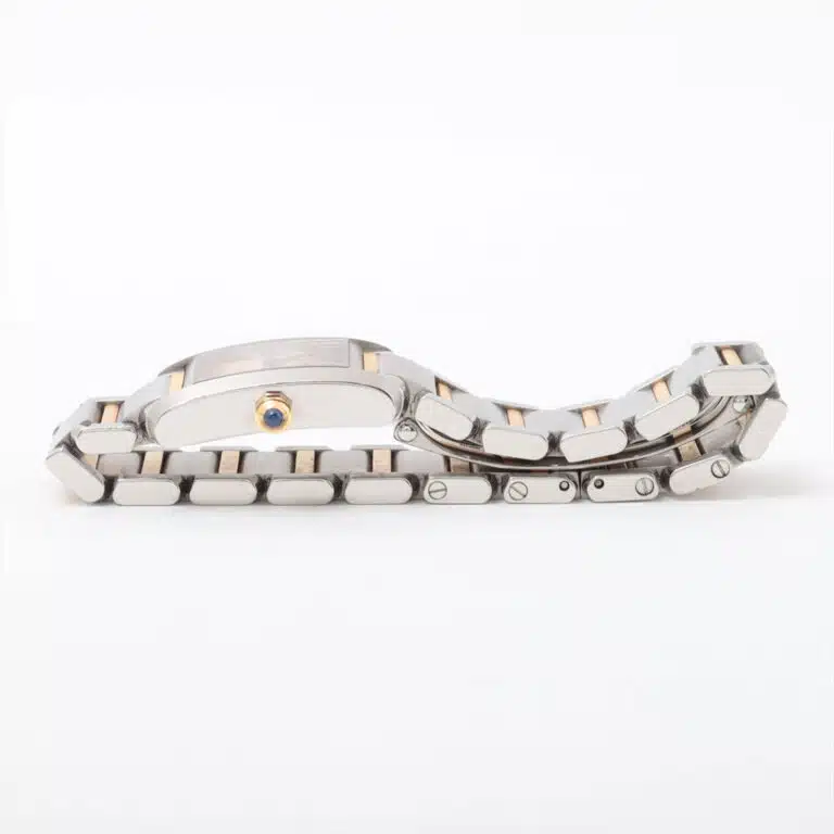 Cartier Tank Francaise rose gold and stainless quartz movement
