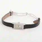 Cartier Tank Allongee white gold quartz movement diamond bezel