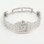 Cartier Santos Demoiselle in stainless steel with quartz moveme