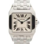 Cartier Santos Demoiselle in stainless steel with quartz moveme