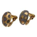 Vintage Angela Cummings Tiffany Earrings in Yellow Gold