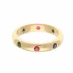 Vintage Theo Fennell Multi Stone Ring in 18k Yellow Gold