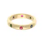 Vintage Theo Fennell Multi Stone Ring in 18k Yellow Gold