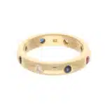 Vintage Theo Fennell Multi Stone Ring in 18k Yellow Gold