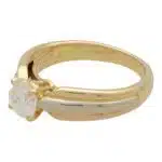 Cartier Trinity GIA Certified 0.73ct Solitaire Ring