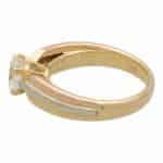 Cartier Trinity GIA Certified 0.73ct Solitaire Ring