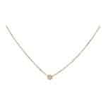 Cartier D'Amour Diamond Necklace in Yellow Gold