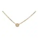 Cartier D'Amour Diamond Necklace in Yellow Gold