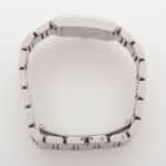 A stylish vintage Cartier Tank Francaise watch in stainless st