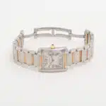 A vintage Cartier Tank Francaise watch in 18ct Rose gold