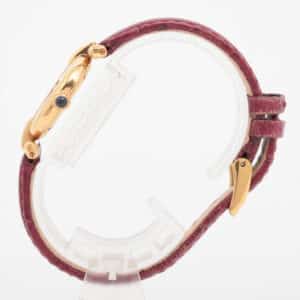 Cartier Colisee yellow gold wrist watch with quartz movement