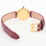 Cartier Colisee yellow gold wrist watch with quartz movement