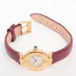 Cartier Colisee yellow gold wrist watch with quartz movement