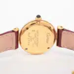 Cartier Colisee yellow gold wrist watch with quartz movement