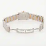 A vintage Cartier Tank Francaise watch in 18ct yellow &  steel