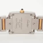A vintage Cartier Tank Francaise watch in 18ct yellow &  steel